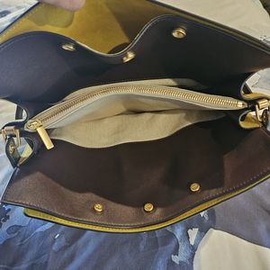 Tory Burch Lee Radziwill Double Bag Navy, with dust bag